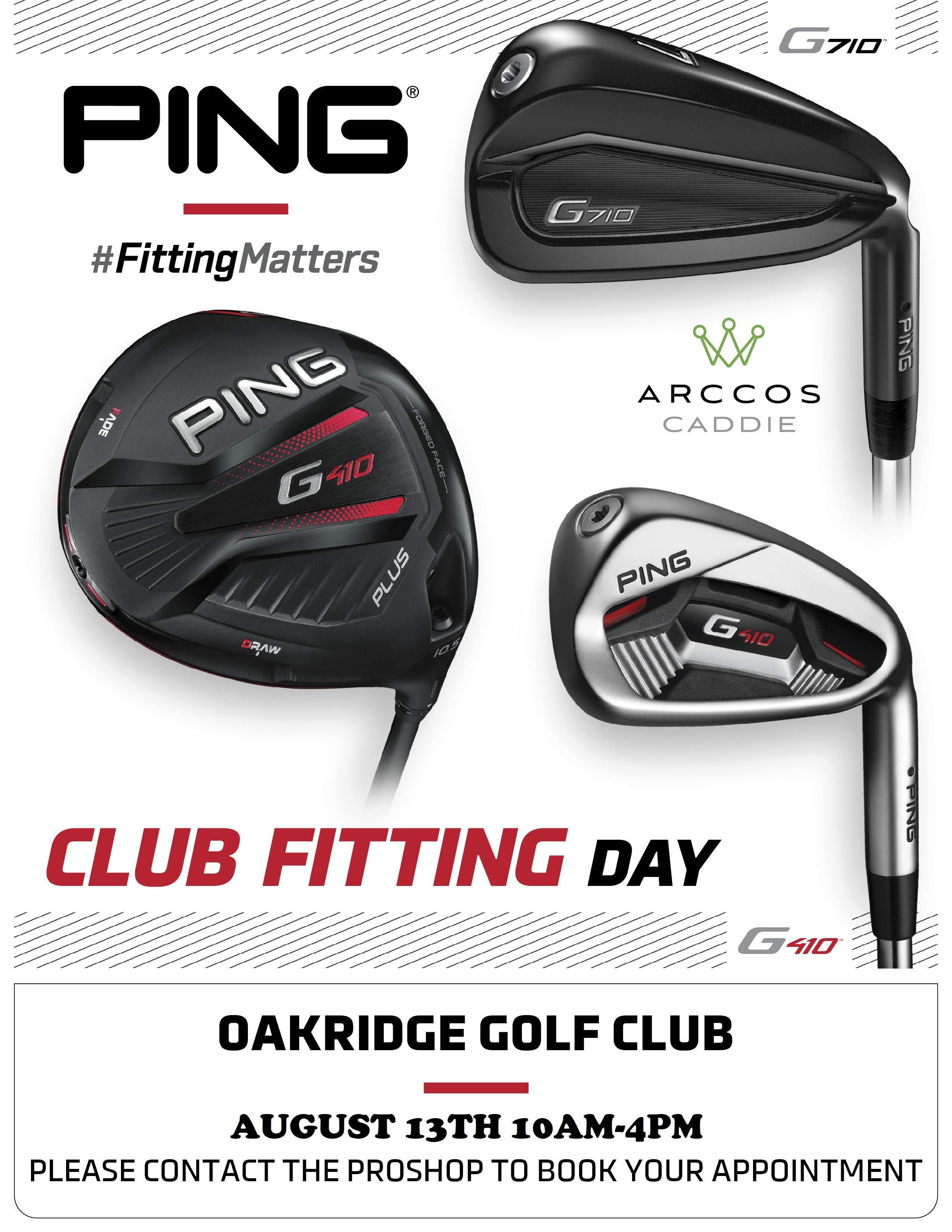2020 PING FITTING DAY JUNE 8 POSTER