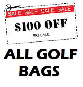 2023 100 OFF GOLF BAGS IMAGE